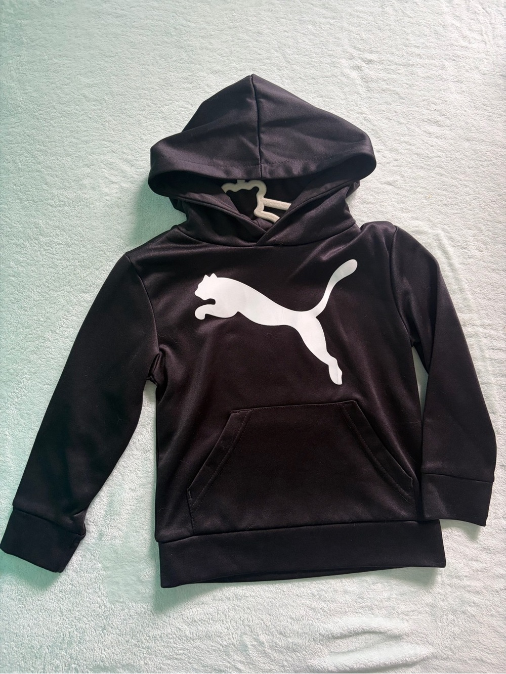 ✨ 2 / $20 ✨Puma Black Kids Hoodie with White Puma Cat